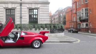 Lamborghini Countach 5000S Extreme sound [upl. by Eitsim]