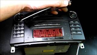 Radio CD Player Display Screen Repair Kit For Mercedes Benz CLK350 CLK550 E002 [upl. by Obie]