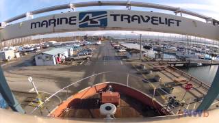 Haulout Time Lapse  Townsend Bay Marine [upl. by Ataymik]