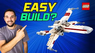 Building the LEGO Star Wars Polybag XWing [upl. by Picker]