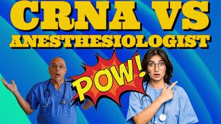 CRNA Vs Anesthesiologist [upl. by Saberio]