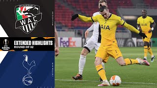 Wolfsberg vs Tottenham Extended Highlights  UCL on CBS Sports [upl. by Sandeep]