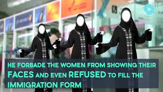 3 Kuwait Women Deported For Refusing To Lift Veil At Delhi Airport [upl. by Eikkin]