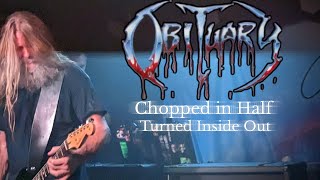 Obituary  Chopped in Half  Turned Inside Out Barely Alive Tour Club Academy Manchester 10092023 [upl. by Temple]