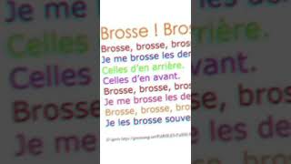 BROSSEBROSSELESDENTSPOÉSIE [upl. by Warring]