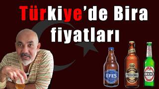 Türkiye’de Bira fiyatları  🔞 🍻 Keyfli bira muhabeti  efes bira beer [upl. by Walley806]