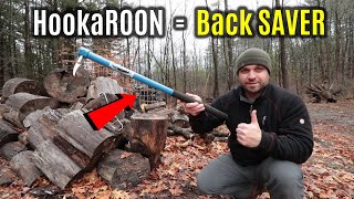 1 MUST Have Hand Tool for LOG Spitting amp Stacking  Firewood 101 [upl. by Aluor79]