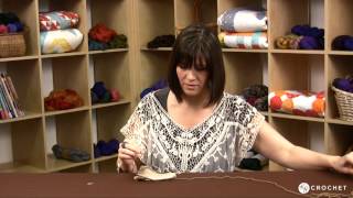 Learn to crochet joining a new ball of yarn [upl. by Honorine]