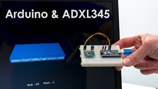 How To Track Orientation with Arduino  ADXL345 Accelerometer Tutorial [upl. by Leid]