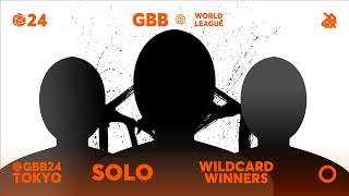 GBB24 World League SOLO Category  Qualified Wildcard Winners Announcement [upl. by Budding]