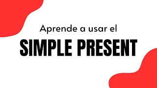 SIMPLE PRESENT en 5 Minutos  Learn English [upl. by Margarida]