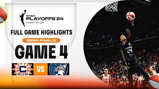 Minnesota Lynx vs Connecticut Sun  FULL GAME HIGHLIGHTS  October 6 2024 [upl. by Anoli]