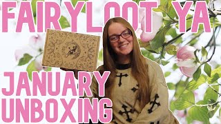 FAIRYLOOT YA UNBOXING  January 2024  Regency amp Scandal  throwbackthursday [upl. by Atirabrab]