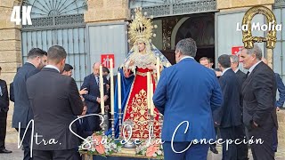 4K Traslado de Ntra Sra de la Concepción Despojado a la Parroquia de Lourdes en Puntales [upl. by Ymmot608]