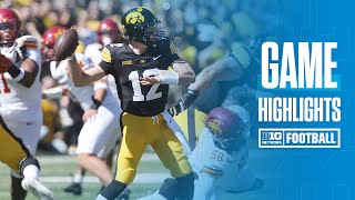 Iowa State at Iowa  Highlights  Big Ten Football  09072024 [upl. by Naesyar]