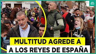 “¿Cómo no van a estar cabreados” Reyes responden a una multitud enfurecida en Valencia [upl. by Lorak]