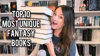 TOP 10 MOST UNIQUE FANTASY BOOKS [upl. by Nana943]