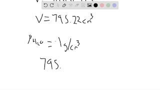 A cylindrical glass of water H2 O has a radius of 450 cm… [upl. by Ivanah]