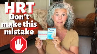 My HRT Estradiol Patch Mistake ⛔️  Hormone Replacement Therapy Menopause Storytime [upl. by Ash]