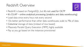 Ultimate AWS Certified Cloud Practitioner2023  Redshift Overview [upl. by Schweitzer733]