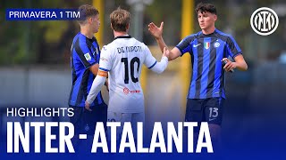 INTER 11 ATALANTA  U19 HIGHLIGHTS  CAMPIONATO PRIMAVERA 1 TIM 2223 ⚽⚫🔵 [upl. by Artenal]