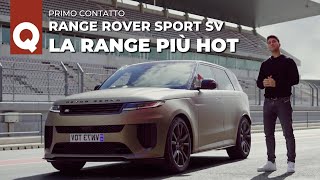 Le sospensioni delle MERAVIGLIE trasformano la SPORT  RANGE ROVER SPORT SV 2024 [upl. by Daveda]