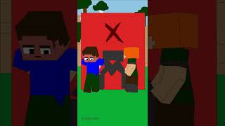 HELP Herobrine win the competition animation minecraft [upl. by Vergos801]