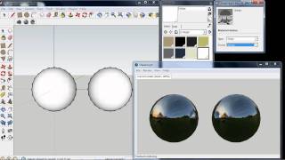 Glossy and Shiny material types in Shaderlight for Sketchup [upl. by Anaeirb415]