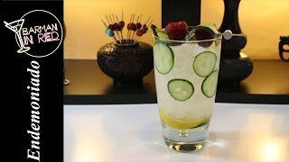 Bebidas con Vodka  Coctel Endemoniado [upl. by Ruphina]