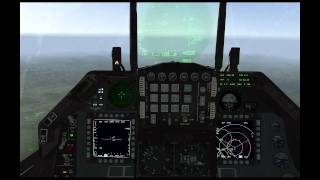 Falcon 4 BMS Tutorials RWR Radar Warning Receiver [upl. by Neeloj]