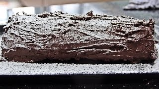 Yule Log Cake  Christmas  Recipe by ZaTaYaYummy [upl. by Akilat]