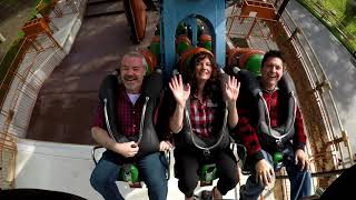 Lumberjack POV Canadas Wonderland 4K [upl. by Alleda]