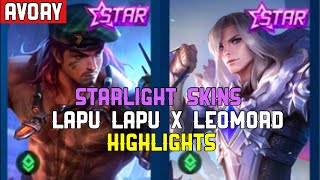 Lapu Lapu StarLight x Leomord StarLight  Highlights  Avory  MLBB [upl. by Jahdiel742]