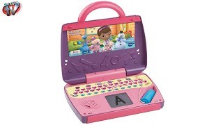 DOC MCSTUFFINS Doctors Bag Computer DISNEY JUNIOR EPISODE TOYS Video Review VTECH [upl. by Elburr781]