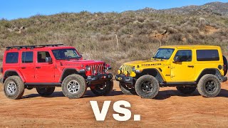 Why a 2 Door Jeep Wrangler is Better than a 4 Door [upl. by Autum]