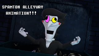 Spamton Alleyway Animation [upl. by Glynis]