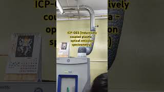 ICPOES Inductively coupled plasma  optical emission spectrometryshorts ayurveda viralvideo [upl. by Hako161]