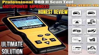 MOTOPOWER MP69033 OBD2 Scanner Review The Best Scanner for Your Car [upl. by Enak378]