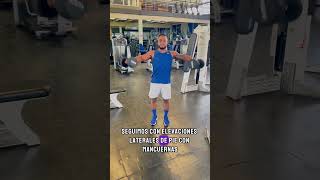 Rutina de hombro gym gymaddict gymaddict gymmotivation gymlife gymlover [upl. by Yltnerb688]