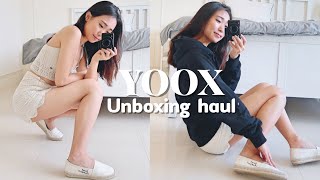 打折價入手當季新品！CELINE帽T、YSL草編鞋｜YOOX Unboxing amp Review [upl. by Eatnahs520]