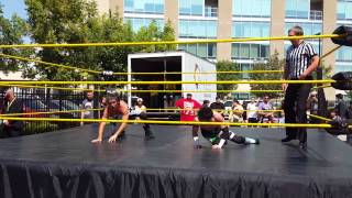 Airon Skye vs Daniel Torch At 2015 StocktonCon [upl. by Ruddy930]