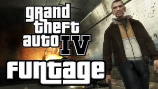 GTA 4 Funtage FunnyEpicFails Moments Montage  Grand Theft Auto IV [upl. by Aicirtam650]