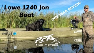 Lowe 1240 Jon Boat Review  PPF Wood Duck HD 1080p [upl. by Alegnasor]