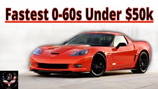 8 Quickest 060 American Cars Under 50k [upl. by Acirahs]