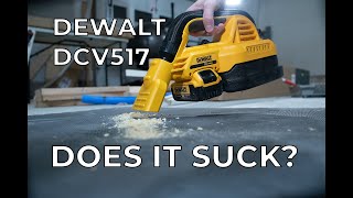 Dewalt Vacuum Review [upl. by Aohsoj]