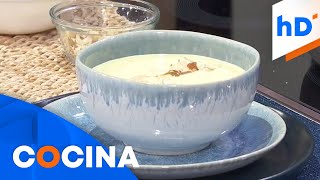 Receta Sopa fría de palmitos con almendras para el verano  hoyDía  Telemundo [upl. by Eilsil]