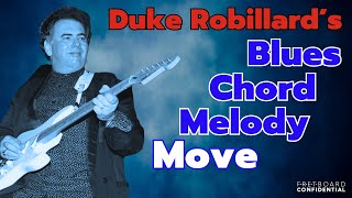 Duke Robillards Blues Chord Melody Move [upl. by Aynatan389]