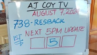 738 resback NEXT 5PM PAHABOL COMBI [upl. by Koval]