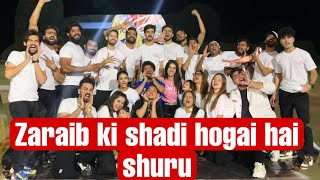 Laraib Zarnab ki shadi hogai hai shuru  Team Groom Vs Team Bride kon jeeta or kon kiski side py hai [upl. by Nealah]