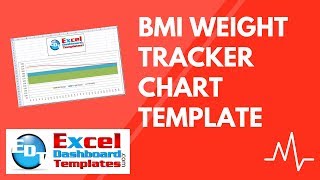 BMI Weight Tracker Chart Excel Template Free Download Tutorial [upl. by Phillipe]